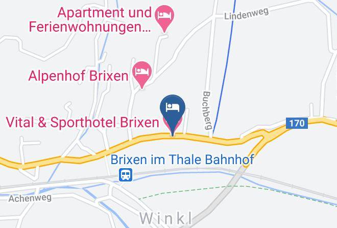 Kitzbuhel - Vital & Sporthotel Brixen Maps