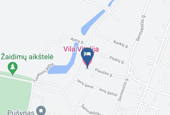 Palanga - Vitalija Vila Maps