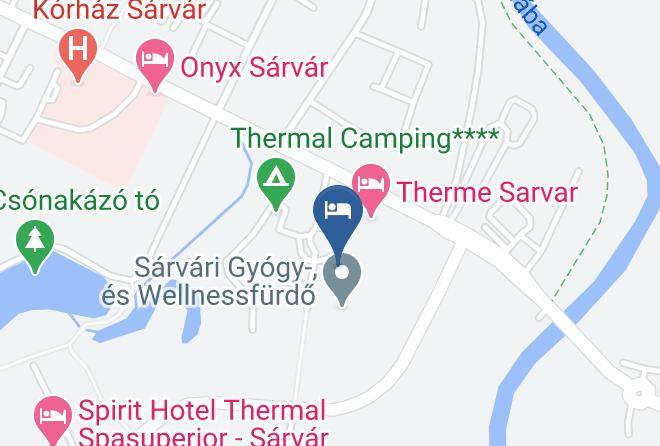 Sarvar - Vitalmed Hotel Sarvar Maps