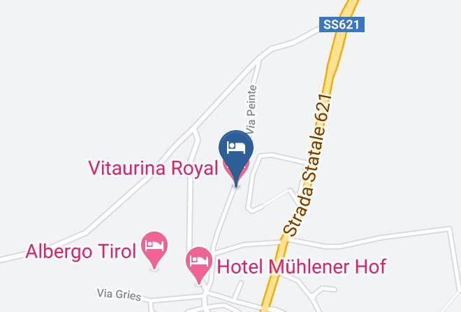 Bolzano - Vitaurina Royal Hotel Maps