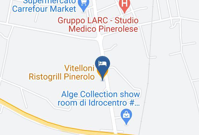 Turin - Vitelloni Ristogrill Pinerolo Maps