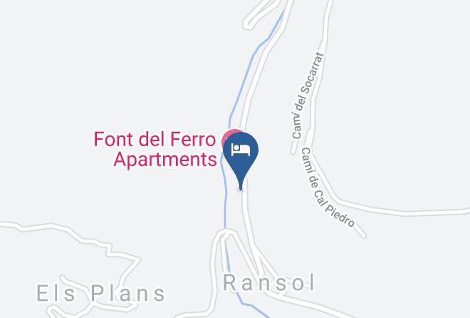 Canillo - Vitivola Font De Ferro Ransol Maps