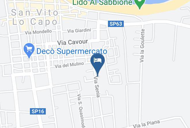 Trapani - Vitop Residence Maps