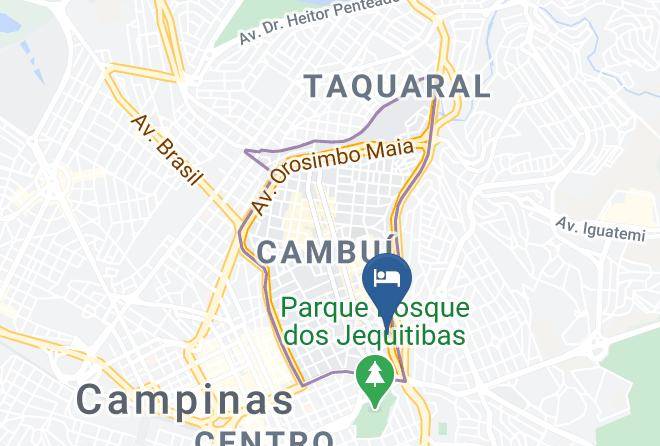 Campinas - Vitoria Hotel Concept Campinas Maps