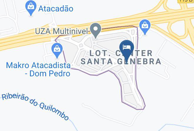 Campinas - Vitoria Hotel Express Dom Pedro Maps