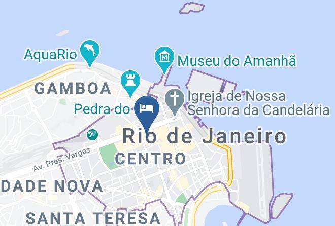 Rio De Janeiro Centro - Vitoria Minas Hotel Maps