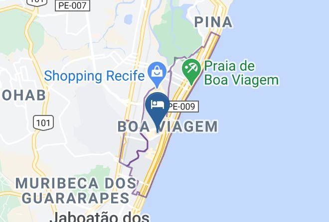 Recife - Vitoria Praia Hotel Maps