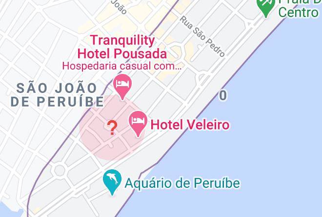 Peruibe - Vitoria Regia Pousada Praia Hotel Ltda M Maps