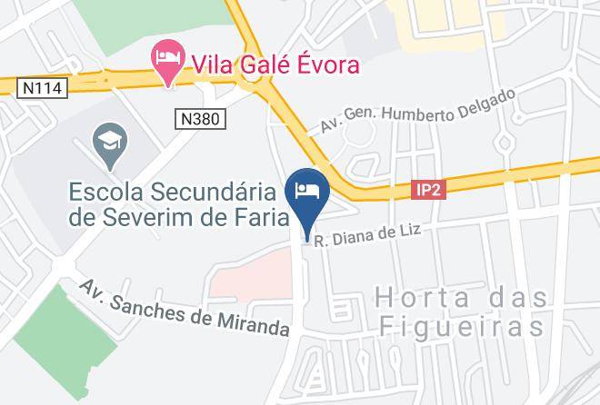Malagueira - Vitoria Stone Hotel Maps