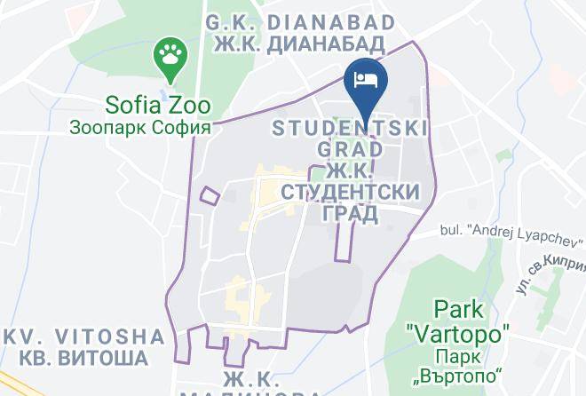 Sofia - Vitosha Park Hotel Maps