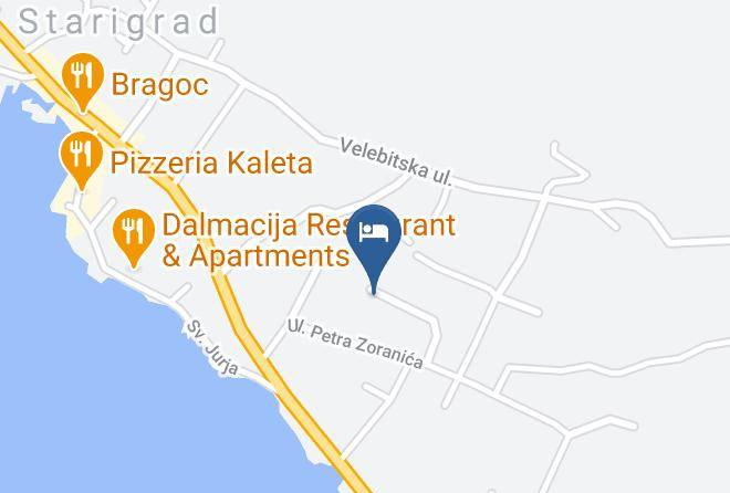 Starigrad - Vitrenik Maps