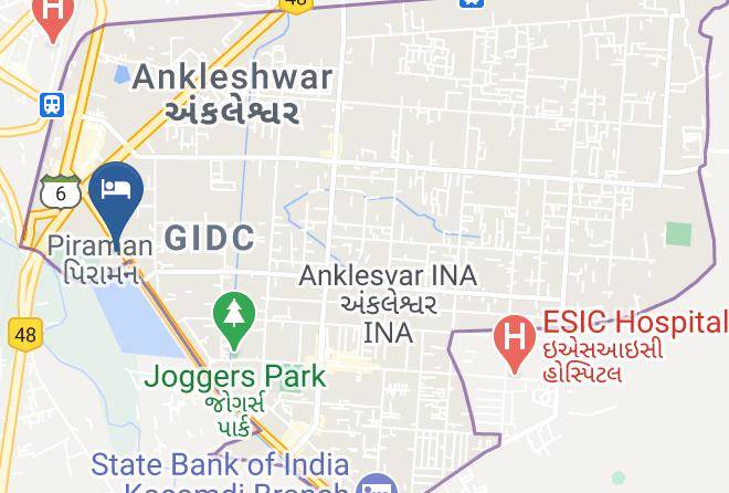 Ankleshwar - Vits Shalimar Ankleshwar Maps