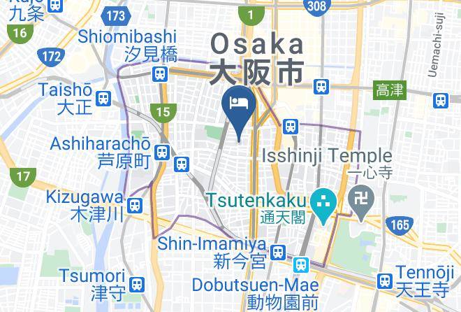 Osaka City Naniwa Ward - Vitti Middle Eastern Sweets Maps