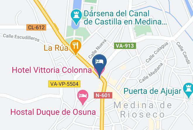 Valladolid - Hotel Vittoria Colonna Maps