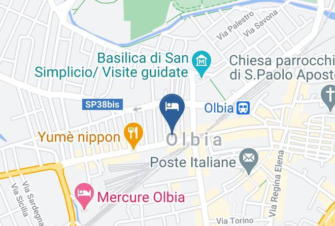 Sassari - Vittorio Veneto Sudovest Maps