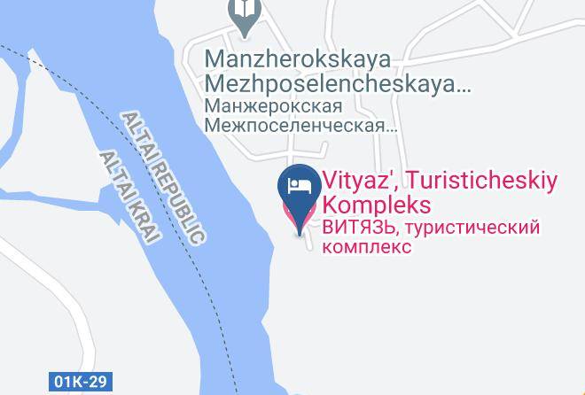 Vityaz' Turisticheskiy Kompleks Map