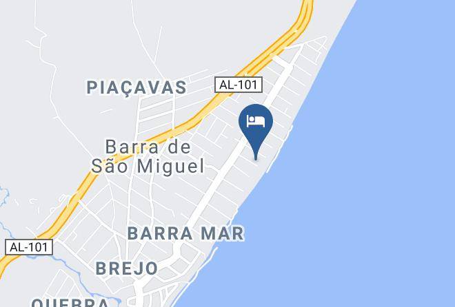 Barra De Sao Miguel - Viva Barra Hotel Pousada Maps