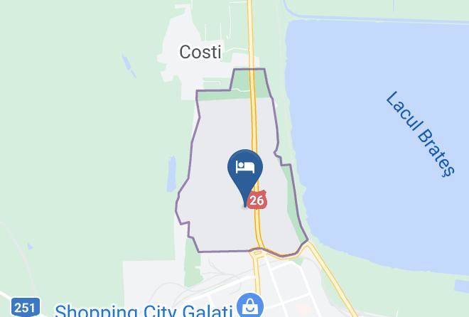 Galati - Viva Club Hotel Maps