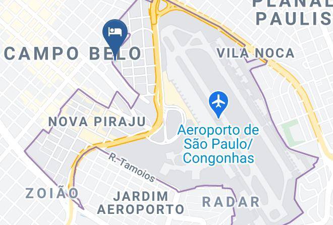 Sao Paulo Campo Belo - Viva Club Suites Maps