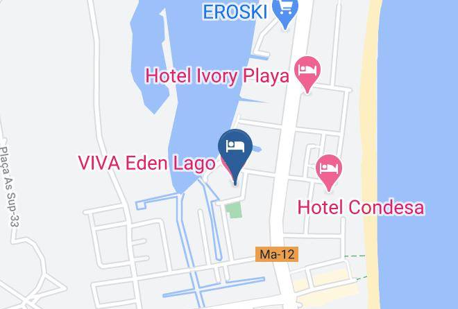 Baleares - Viva Eden Lago Maps