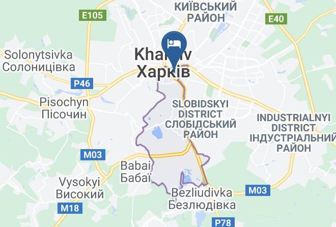 Kharkiv - Viva Hotel Maps