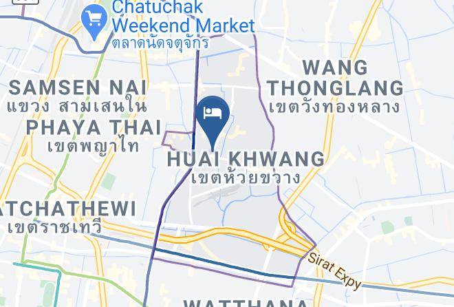 Huai Khwang - Viva La Vida Hotel Maps