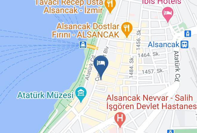 Viva La Vita Hotels Alsancak Map