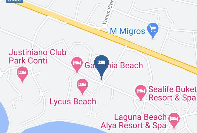 Manavgat - Viva Ulaslar Otel Maps
