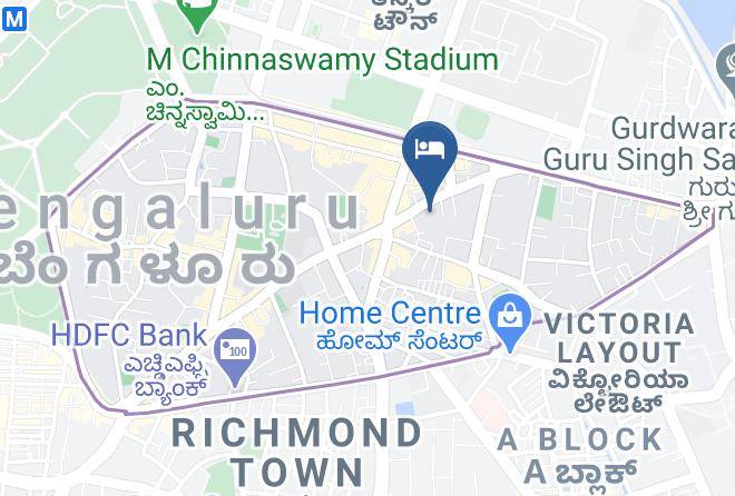 Bengaluru - Vivanta Bengaluru Residency Road Maps