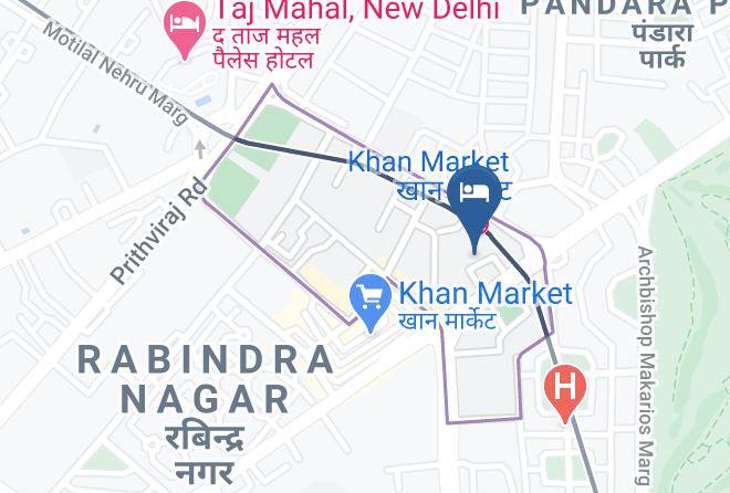 New Delhi - Ambassador New Delhi Ihcl Seleqtions Maps