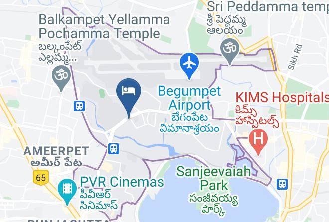 Vivanta Hyderabad Begumpet Map