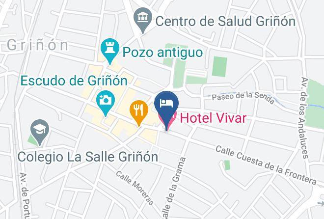Madrid - Vivar Hotel & Restaurante Maps