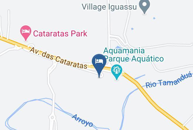Foz Do Iguacu - Vivaz Cataratas Hotel Resort Maps