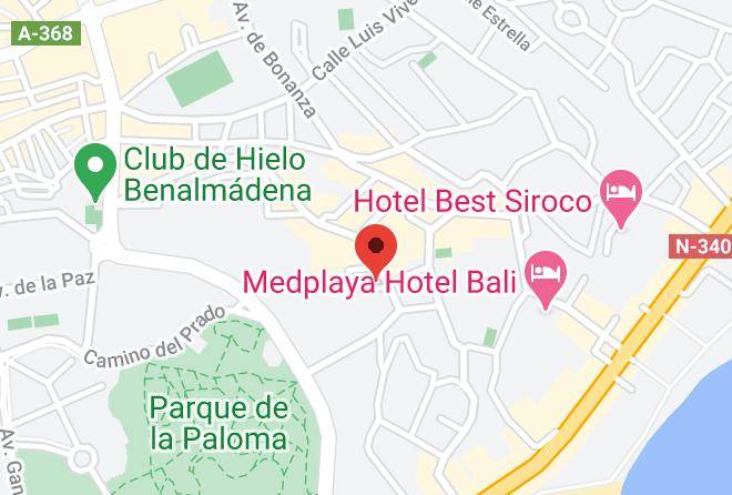 Vive Benalmadena Edificio Minerva Map