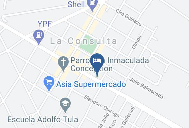San Carlos - Vivencia Hospedaje Urbano Maps