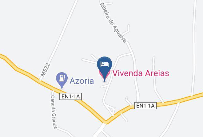 Praia Da Vitoria - Vivenda Areias Maps