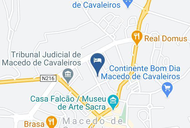 Macedo De Cavaleiros - Vivenda Das Flores Maps