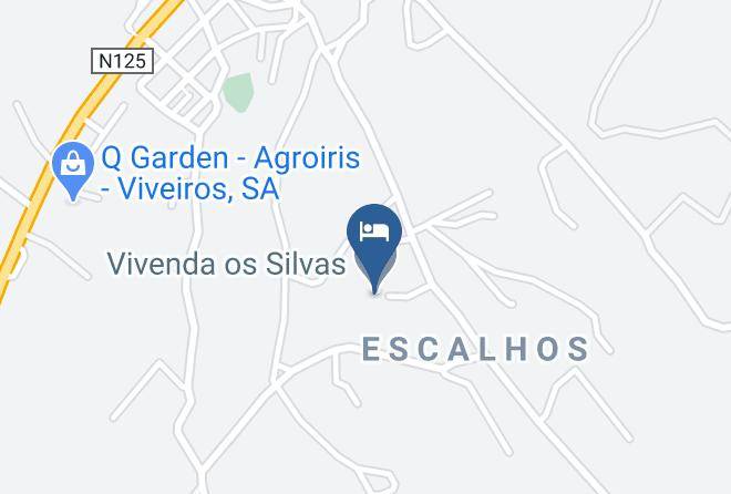 Lagos - Vivenda Os Silvas Maps