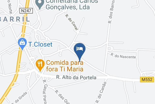 Vivenda Terra Mar Map