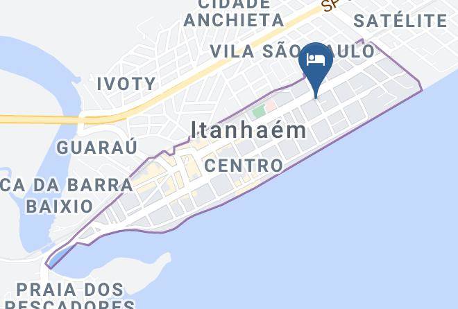 Itanhaem - Vivenda Tia Ana Maps
