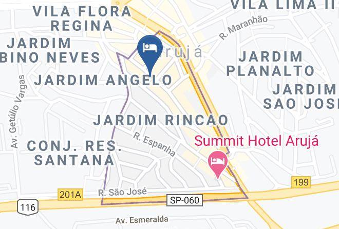 Aruja - Viverdi Hotel Maps