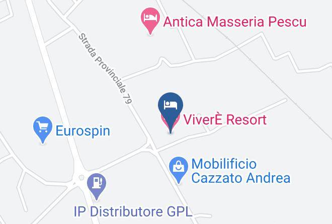 Lecce - Vivere Resort Maps