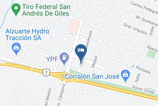 San Andres De Giles - Vivian Hotel Boutique Maps
