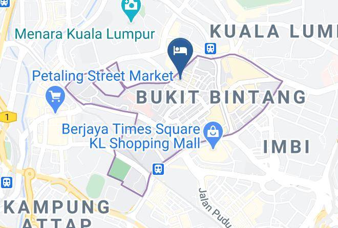Kuala Lumpur - Vivids Hotel Maps