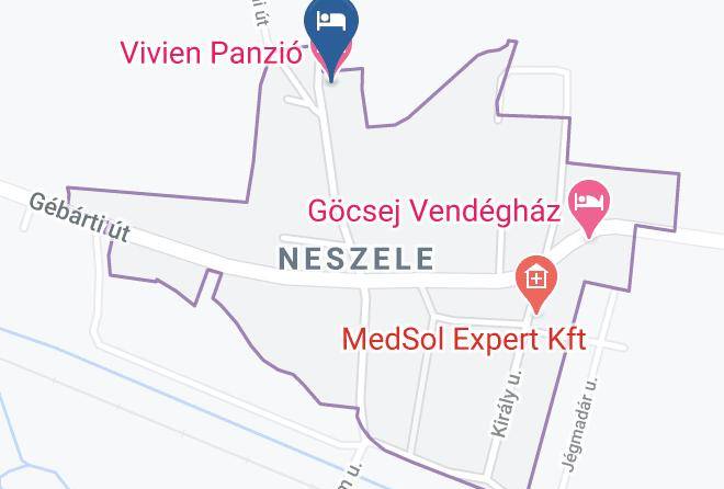 Zalaegerszeg - Vivien Bed And Breakfast Maps