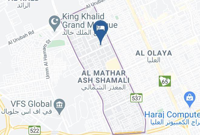 Riyadh - Vivienda Residence Maps