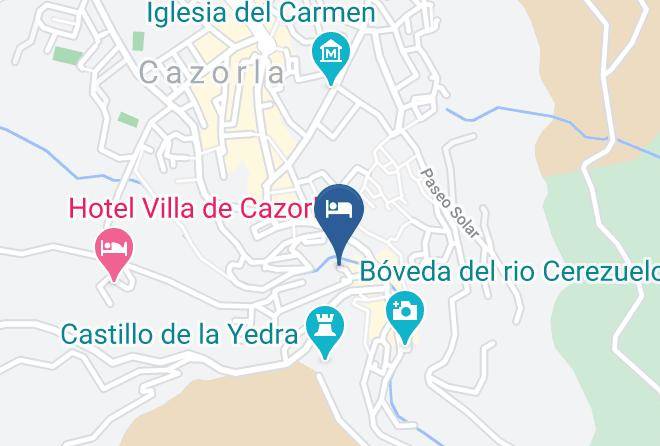 Jaen - Vivienda Rural Rio Cerezuelo Maps