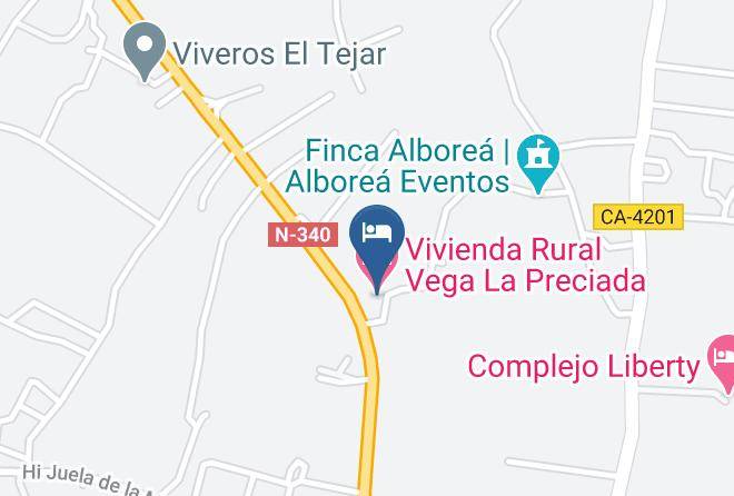 Cadiz - Vivienda Rural Vega La Preciada Maps