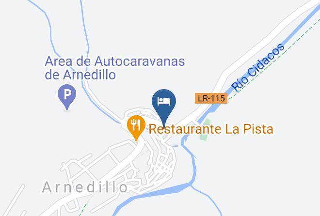 La Rioja - Vivienda Turistica Barranco De La Olla Maps