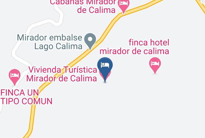 Calima - Vivienda Turistica Mirador De Calima Maps